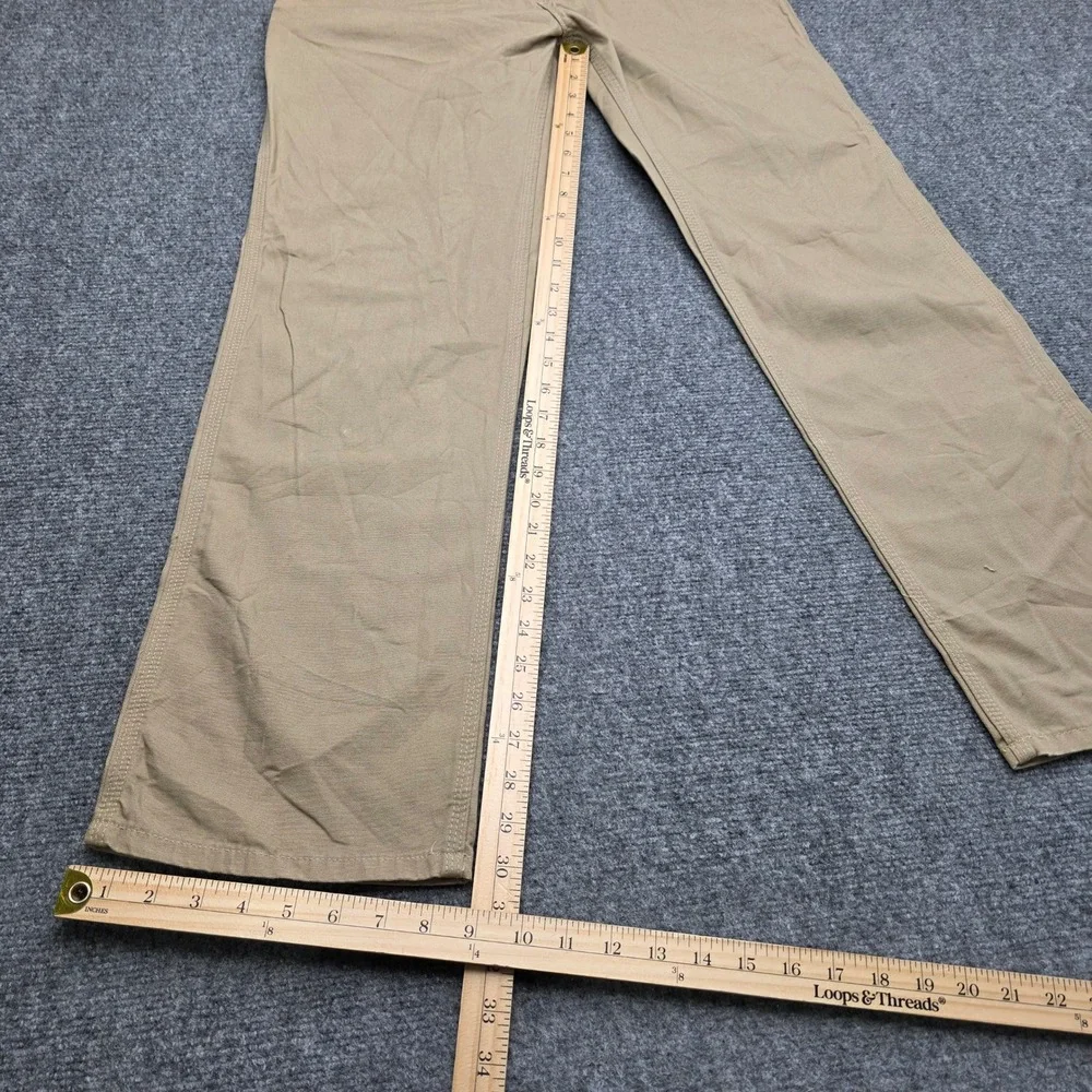 Vtg 2009 Carhartt Women's 8x30 Carpenter Pants NWT Golden Khaki Canvas WB159 GKH